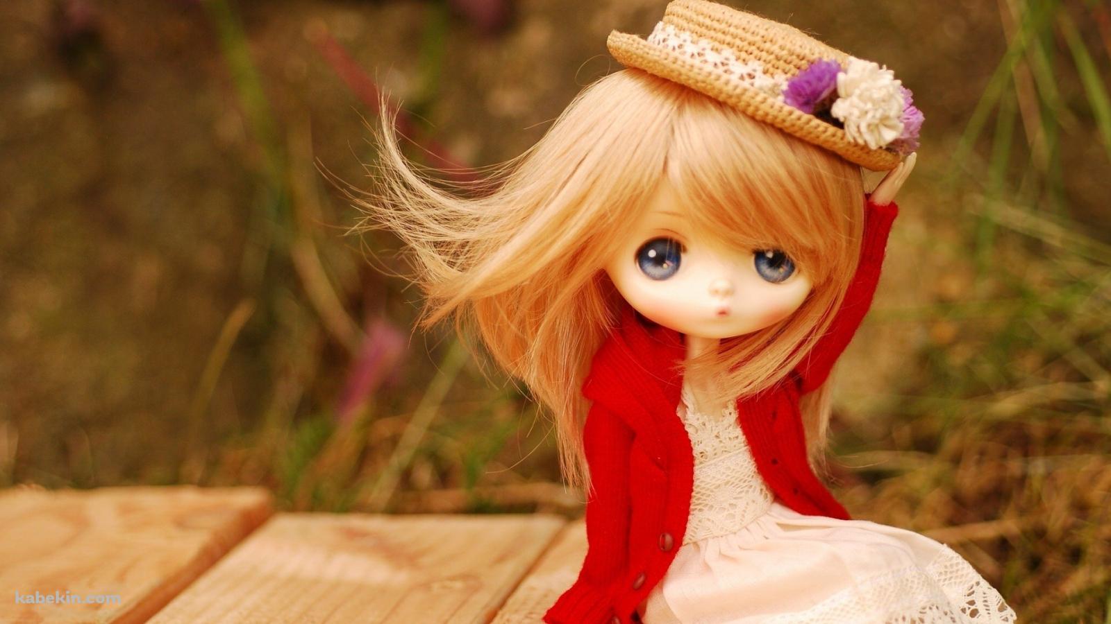 かわいいお人形の壁紙(1600px x 900px) 高画質 PC・デスクトップ用