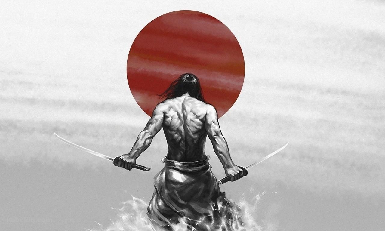 二刀流のサムライの壁紙(1280px x 768px) 高画質 PC・デスクトップ用