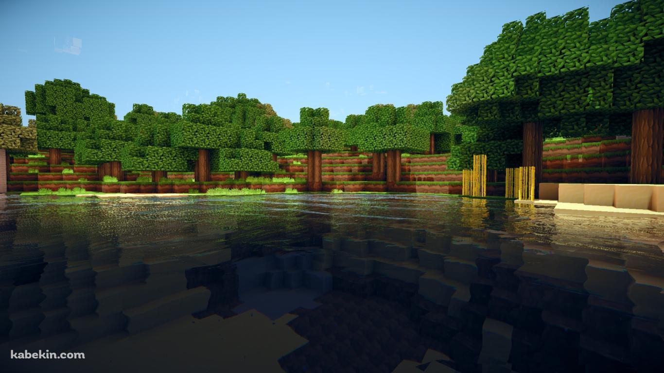 マインクラフト フィールド マイクラの壁紙(1366px x 768px) 高画質 PC・デスクトップ用