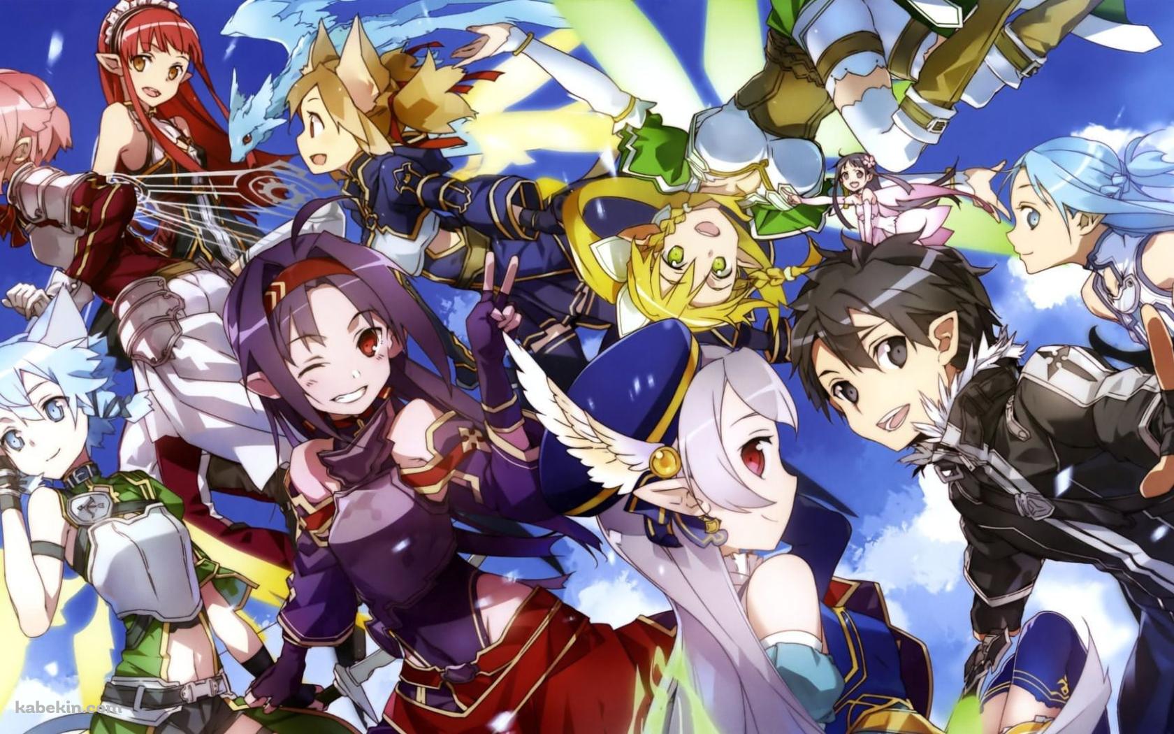 ソードアートオンライン SAO キャラクターの壁紙(1680px x 1050px) 高画質 PC・デスクトップ用