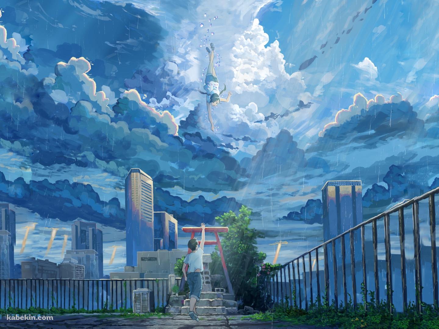 新海誠 天気の子の壁紙(1440px x 1080px) 高画質 PC・デスクトップ用
