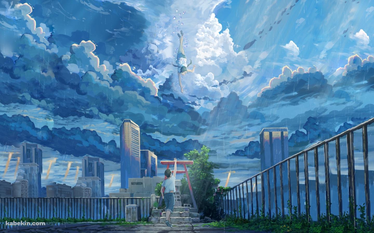 新海誠 天気の子の壁紙(1440px x 900px) 高画質 PC・デスクトップ用