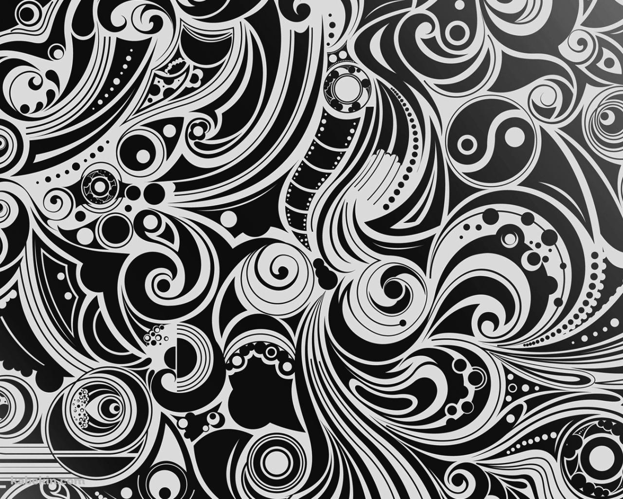 白と黒のレリーフの壁紙(1280px x 1024px) 高画質 PC・デスクトップ用