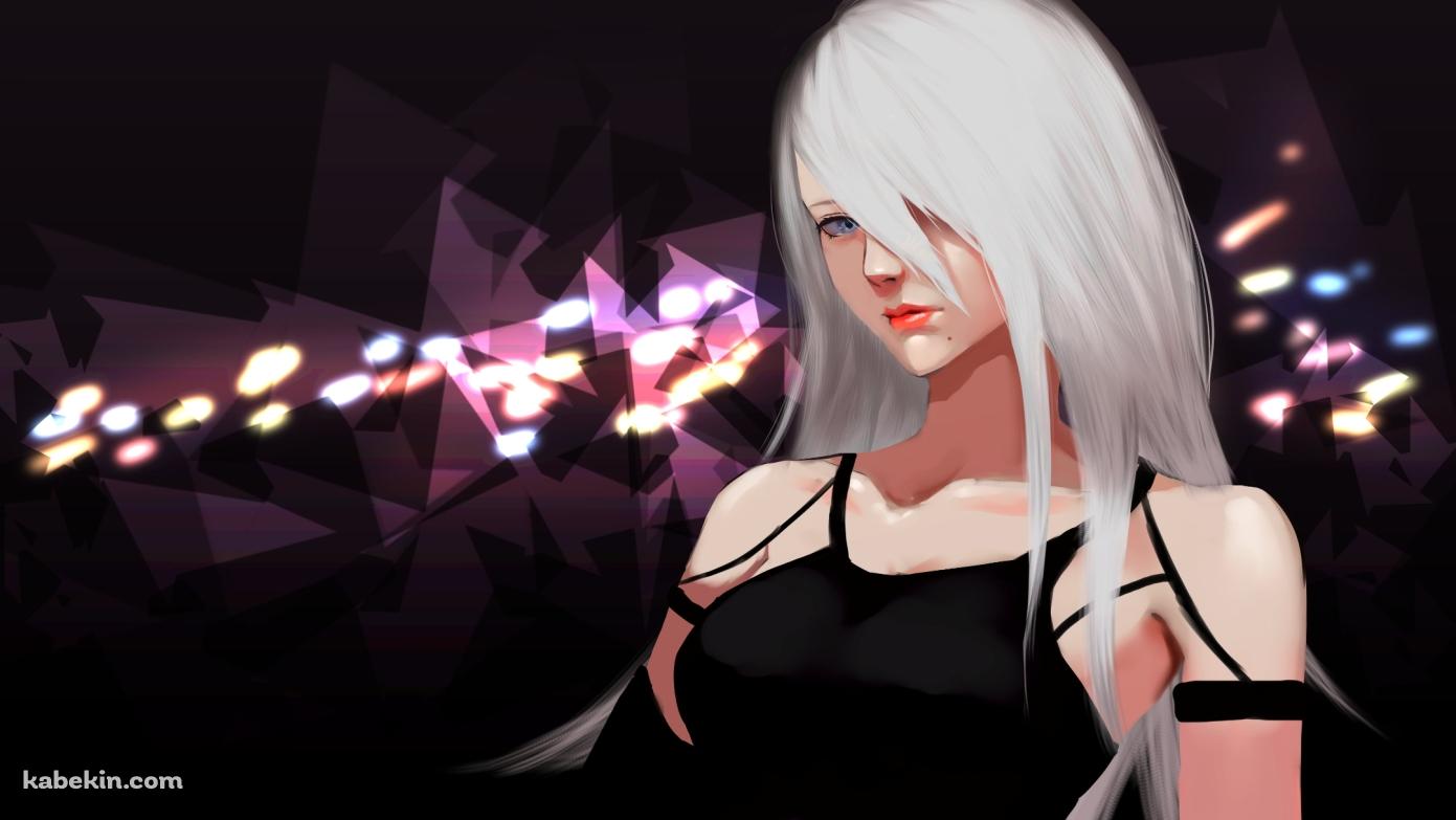 ニーアオートマタ 綺麗なA2の壁紙(1391px x 783px) 高画質 PC・デスクトップ用