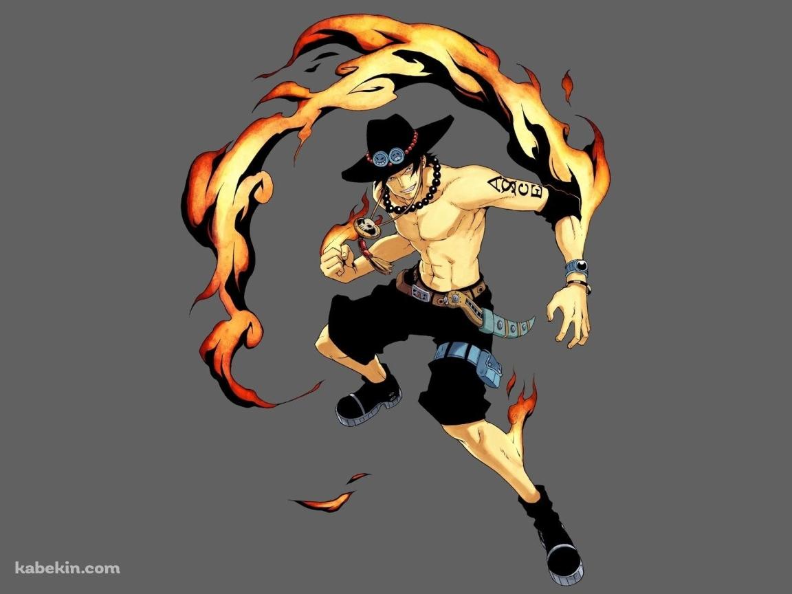 ONE PIECE ワンピース ACE エースの壁紙(1152px x 864px) 高画質 PC・デスクトップ用