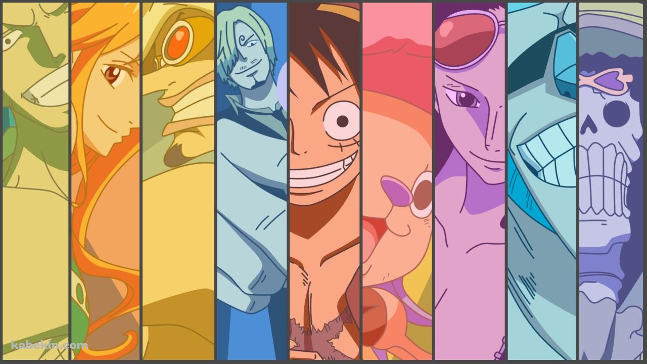 ワンピース ONE PIECE 麦わら一味の壁紙(1280px x 720px) 高画質 PC・デスクトップ用