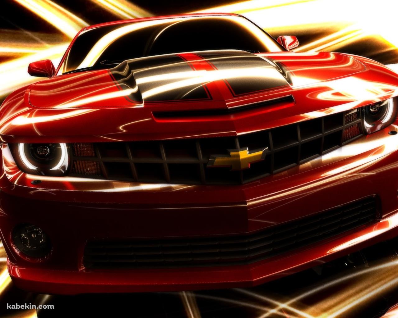 赤のカマロの壁紙(1280px x 1024px) 高画質 PC・デスクトップ用