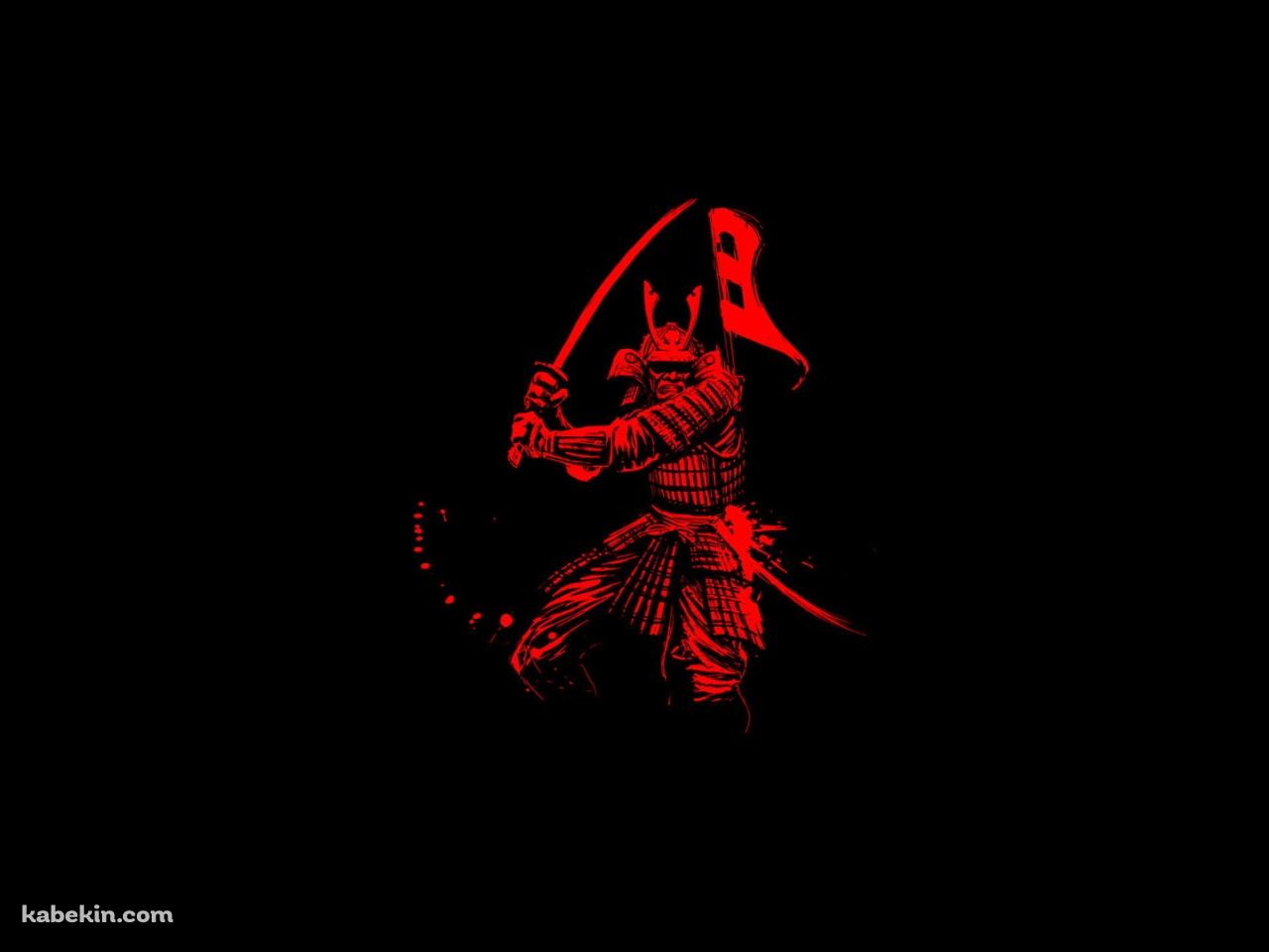 赤い侍 イラスト 1280x960px のデスクトップpc用の壁紙 高画質 壁紙キングダム