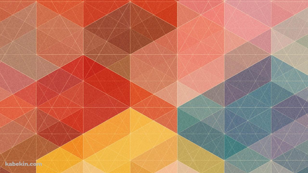 カラフルな和紙の壁紙(1280px x 720px) 高画質 PC・デスクトップ用