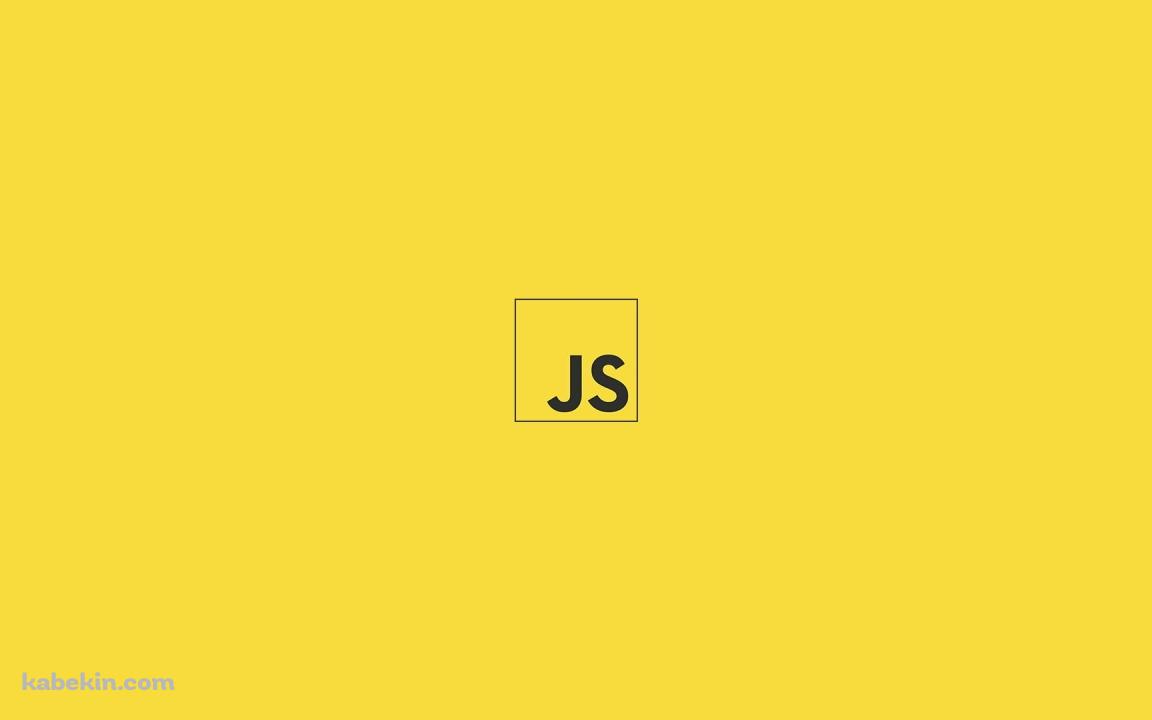 JS Javascript 黄色の壁紙(1152px x 720px) 高画質 PC・デスクトップ用