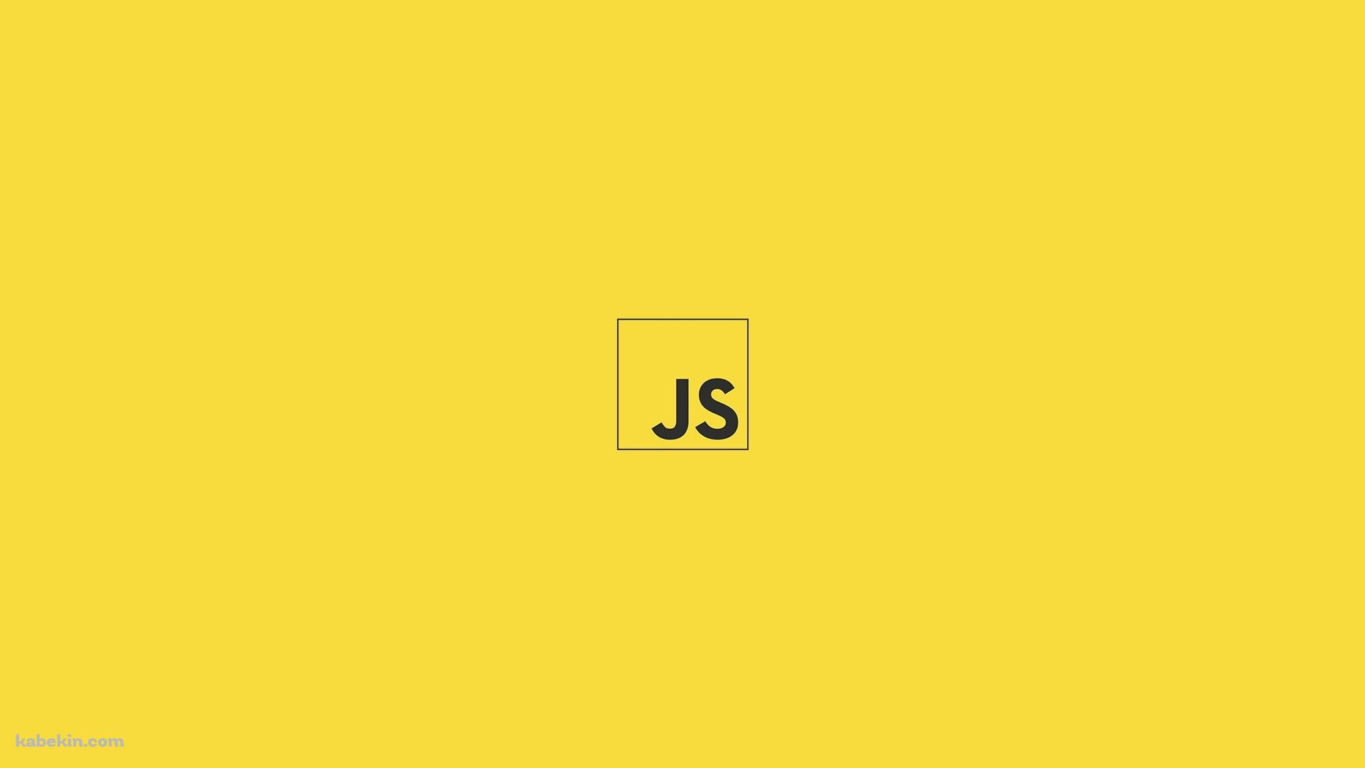 JS Javascript 黄色の壁紙(1920px x 1080px) 高画質 PC・デスクトップ用
