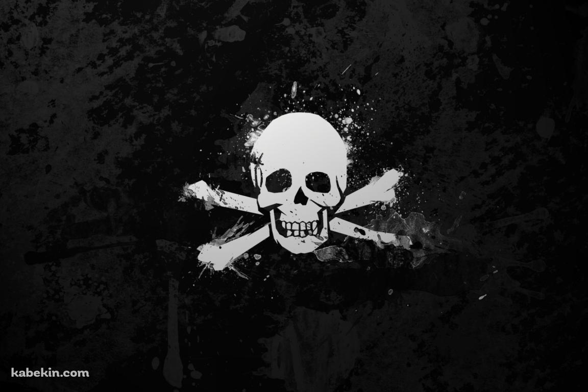 スカル SKULLの壁紙(1152px x 768px) 高画質 PC・デスクトップ用