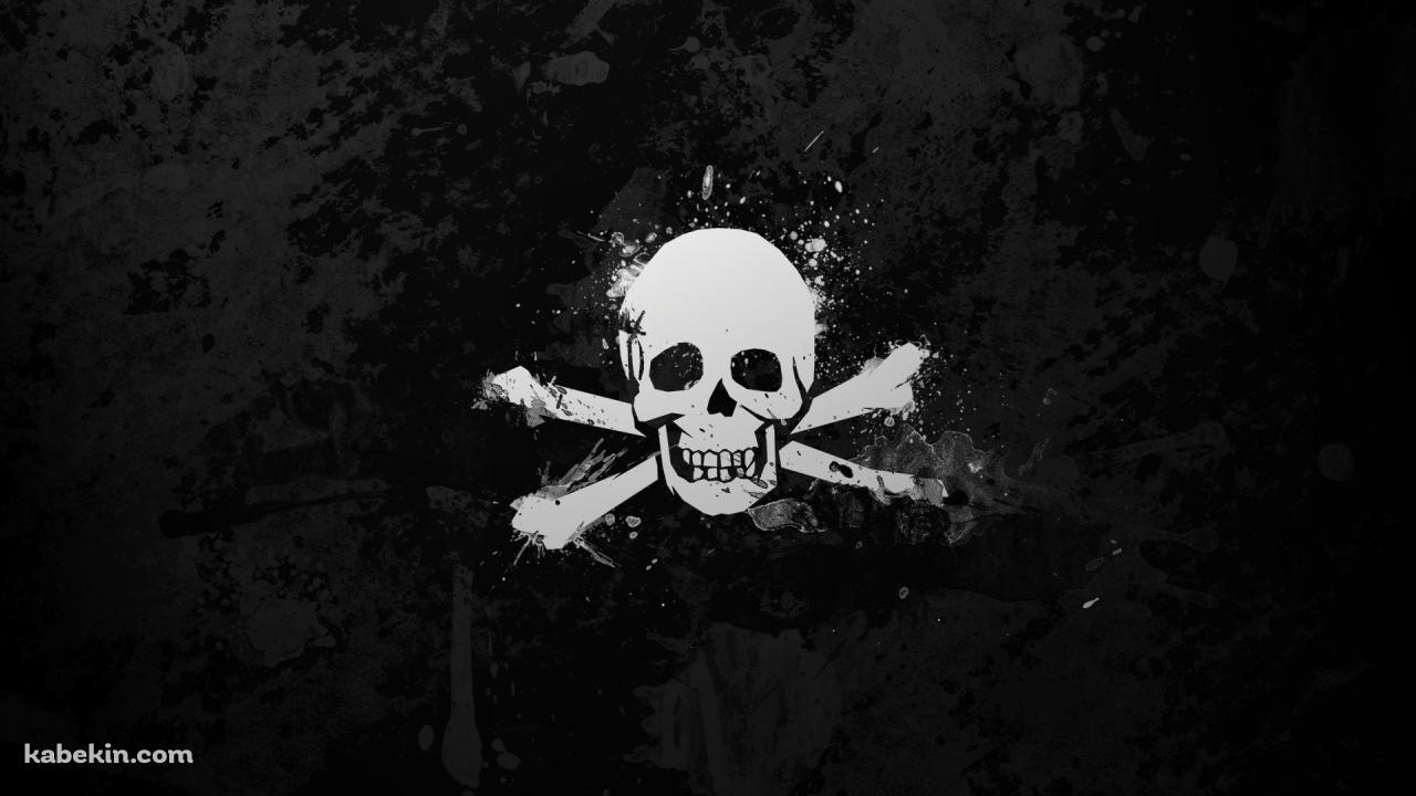 スカル SKULLの壁紙(1280px x 720px) 高画質 PC・デスクトップ用