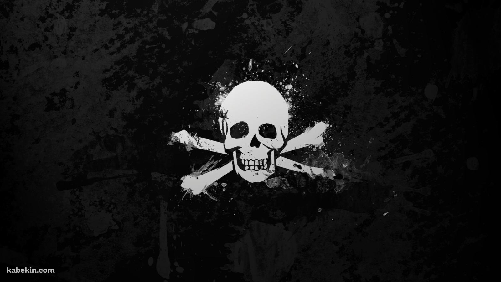スカル SKULLの壁紙(1600px x 900px) 高画質 PC・デスクトップ用