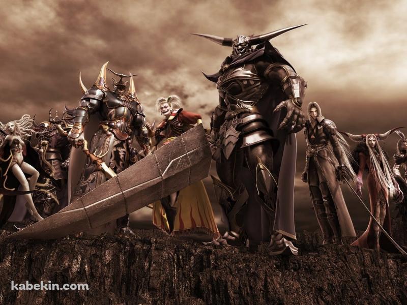 FF ファイナルファンタジー 敵役大集合(800x600px)のデスクトップPC用の壁紙 | 高画質 | 壁紙キングダム