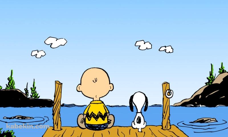 スヌーピーとチャーリーブラウンの壁紙(800px x 480px) 高画質 PC・デスクトップ用