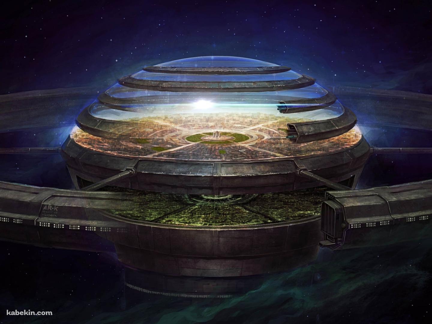 宇宙ステーションの壁紙(1440px x 1080px) 高画質 PC・デスクトップ用