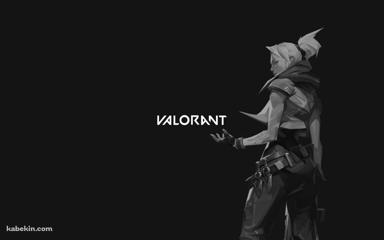 VALORANT モノクロ ジェットの壁紙(1280px x 800px) 高画質 PC・デスクトップ用
