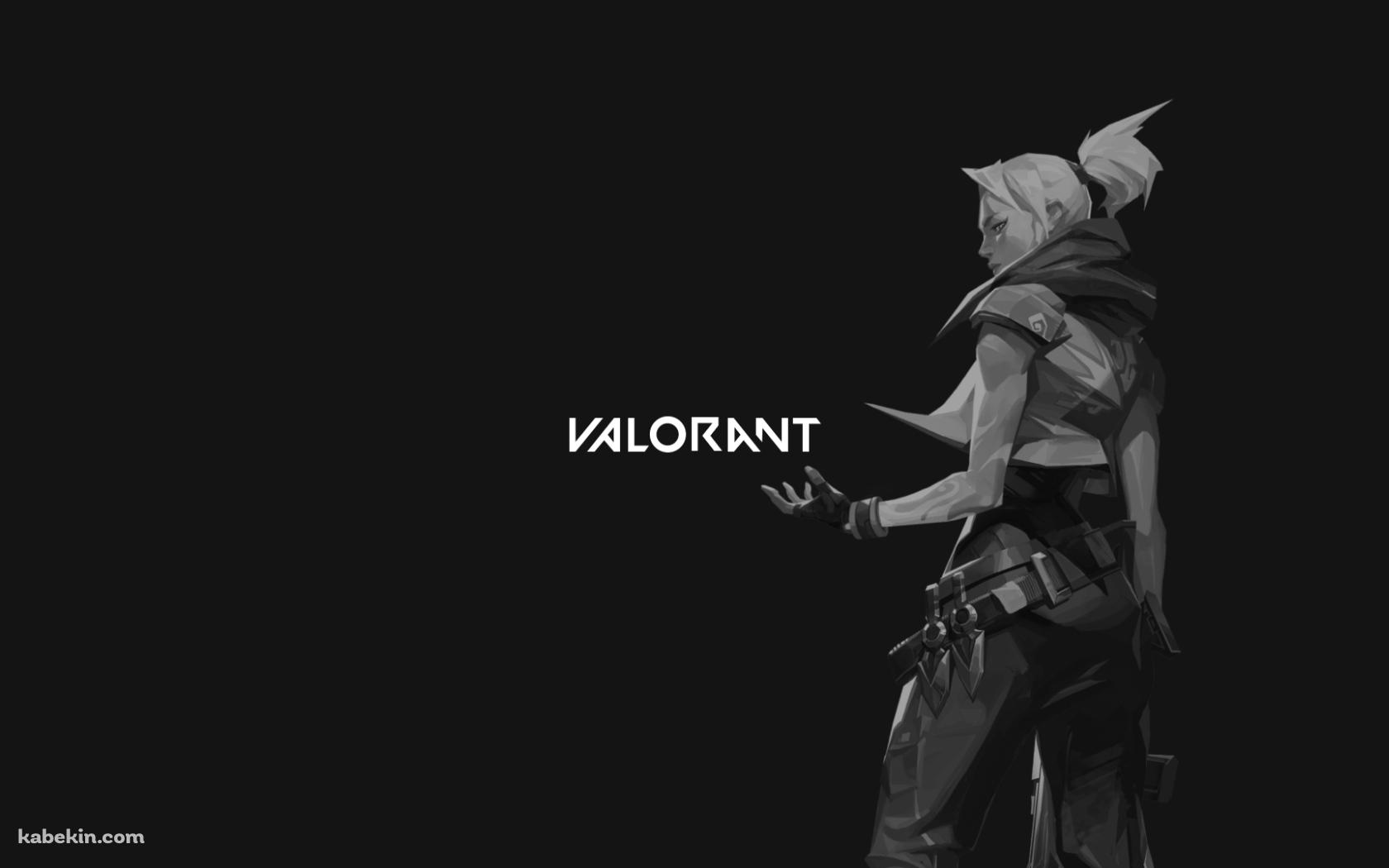 VALORANT モノクロ ジェットの壁紙(1680px x 1050px) 高画質 PC・デスクトップ用