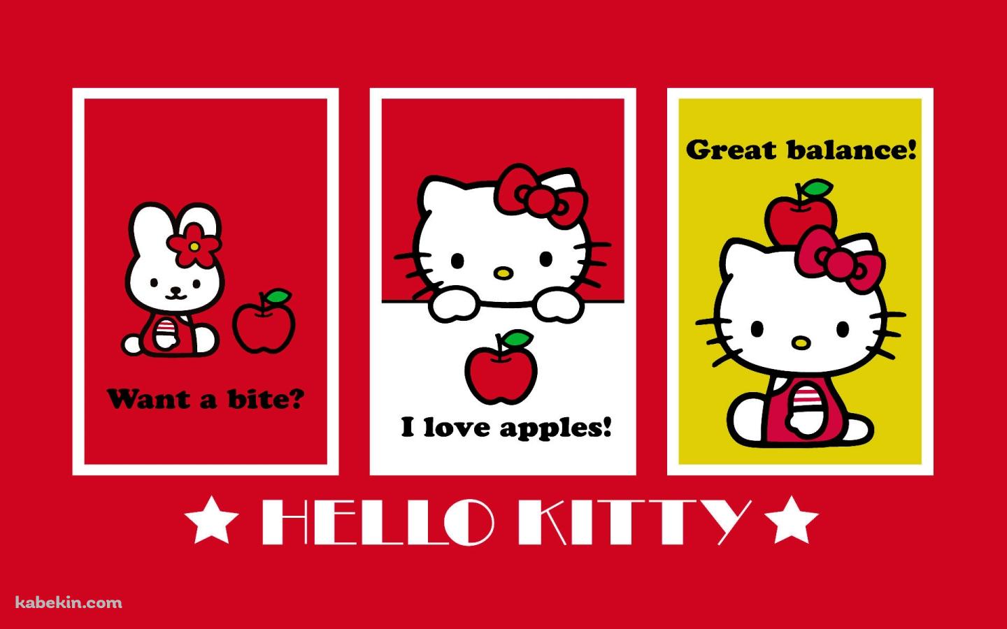 かわいいハローキティの壁紙(1440px x 900px) 高画質 PC・デスクトップ用