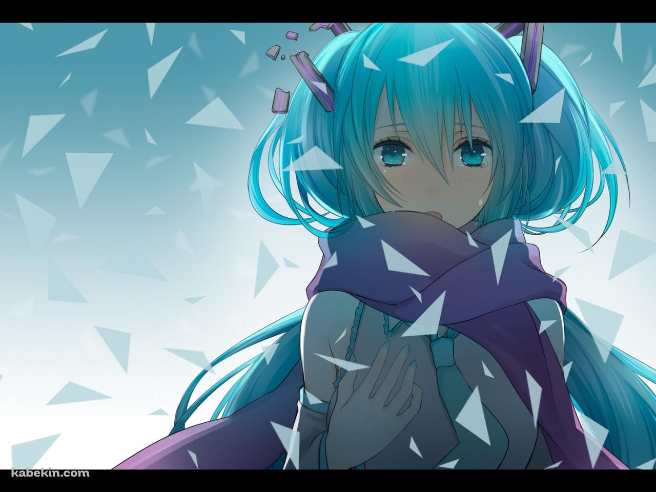 マフラー 初音ミクの壁紙(1280px x 960px) 高画質 PC・デスクトップ用