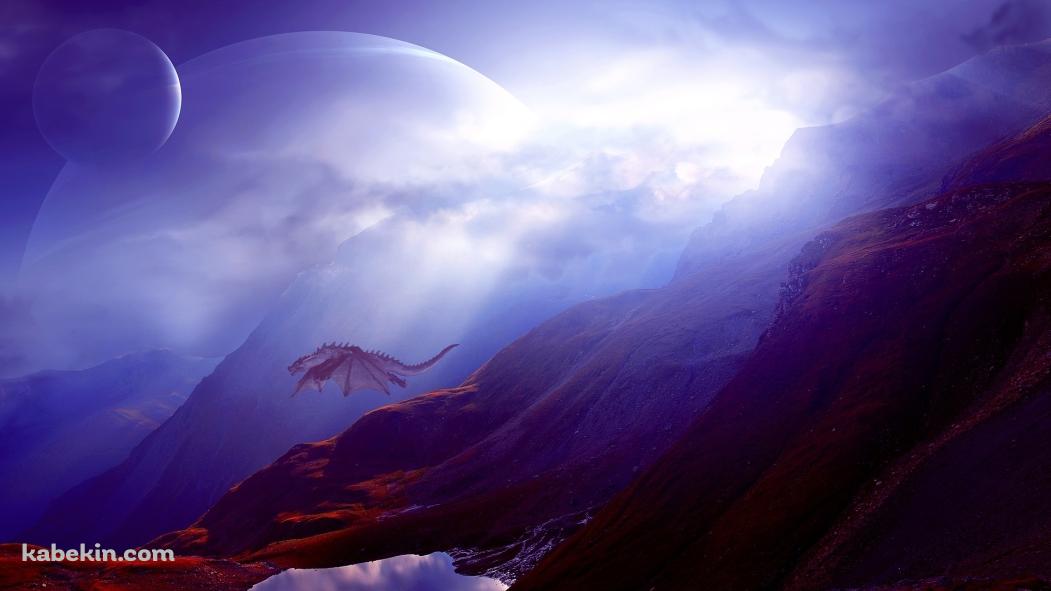 ドラゴンの壁紙(1051px x 591px) 高画質 PC・デスクトップ用