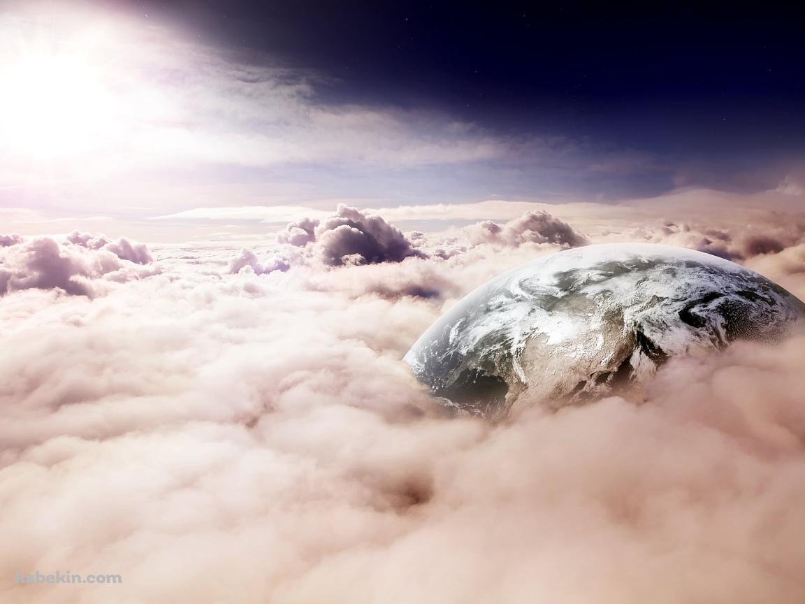 幻想的な惑星の壁紙(1152px x 864px) 高画質 PC・デスクトップ用
