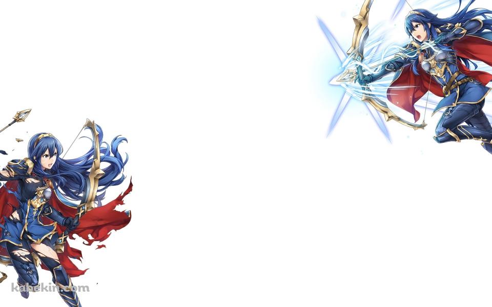 ファイアーエムブレム ヒーローズ 伝承英雄 威の射手 ルキナの壁紙(960px x 600px) 高画質 PC・デスクトップ用