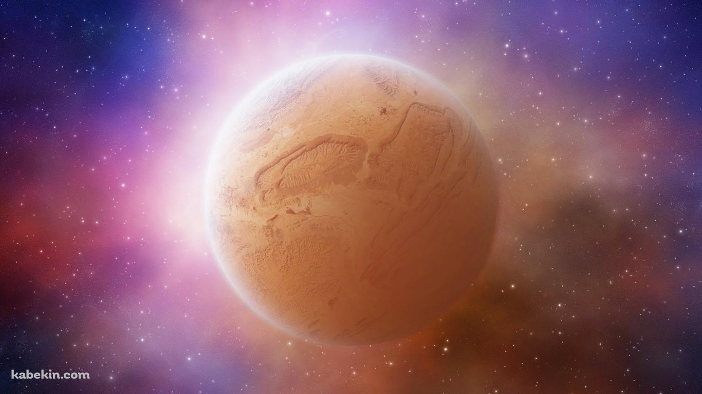 誕生する星の壁紙(1366px x 768px) 高画質 PC・デスクトップ用