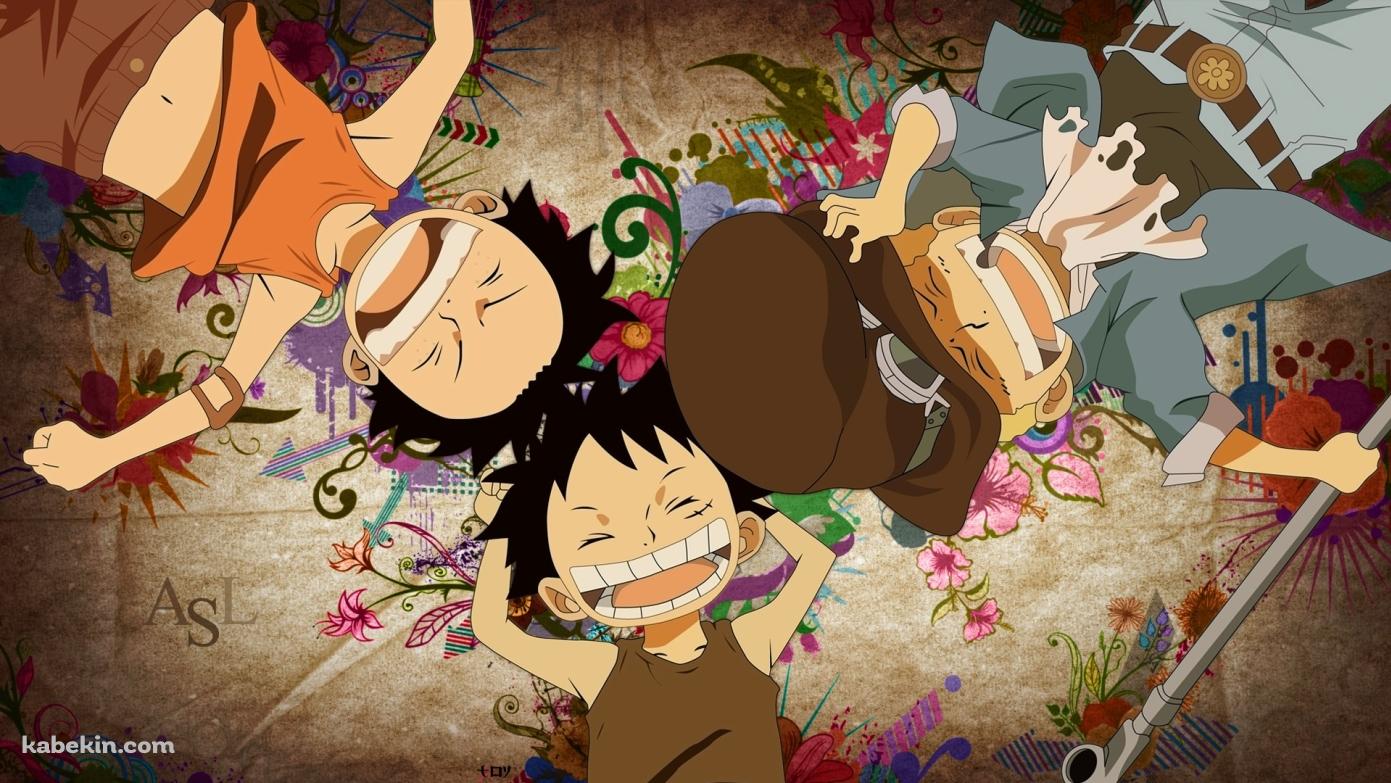 ルフィ エース サボ ONE PIECE 壁紙の壁紙(1391px x 783px) 高画質 PC・デスクトップ用