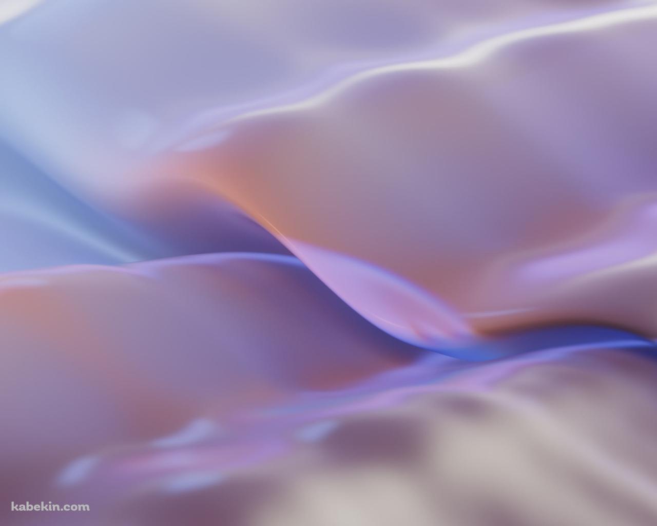 淡いピンクと水色の液体の壁紙(1280px x 1024px) 高画質 PC・デスクトップ用