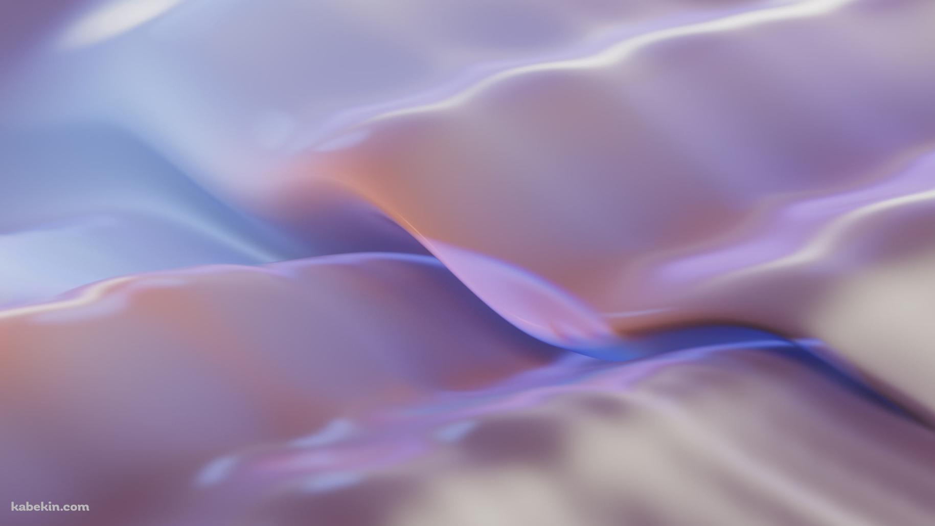淡いピンクと水色の液体の壁紙(1829px x 1029px) 高画質 PC・デスクトップ用