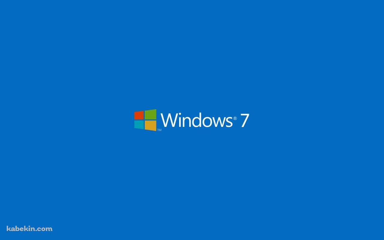 Microsoft Windows 7の壁紙(1280px x 800px) 高画質 PC・デスクトップ用