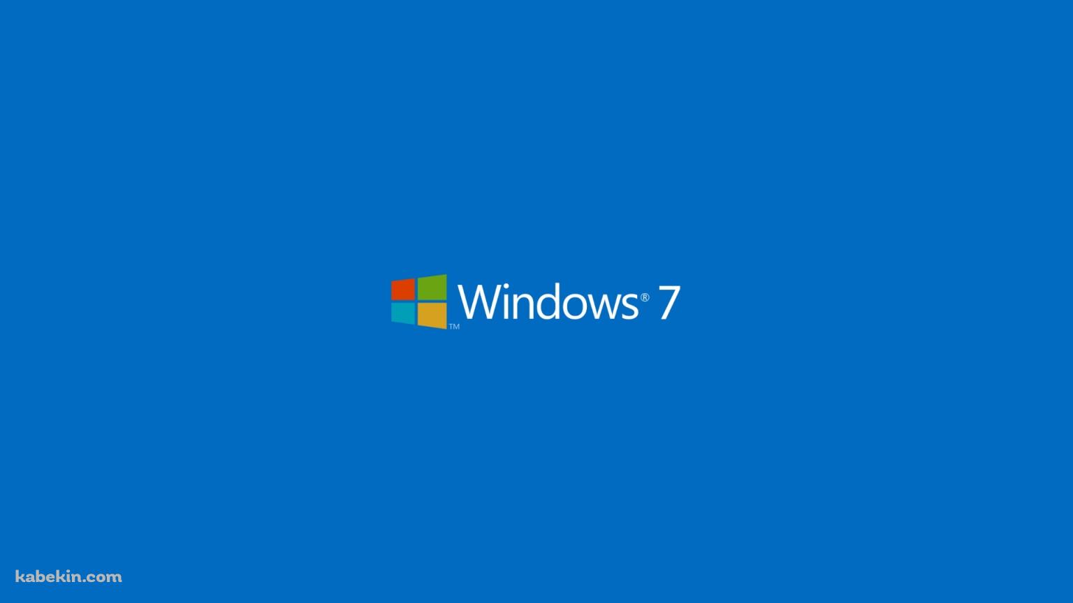 Microsoft Windows 7の壁紙(1536px x 864px) 高画質 PC・デスクトップ用