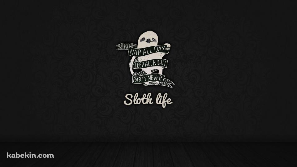 Sloth life ナマケモノの壁紙(960px x 540px) 高画質 PC・デスクトップ用
