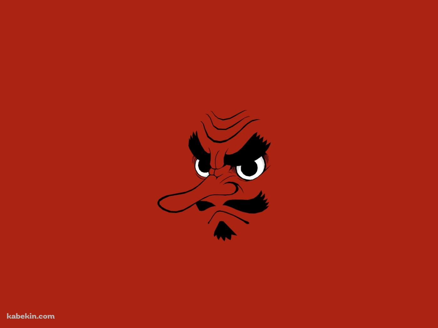 鬼滅の刃 鱗滝左近次 天狗のお面の壁紙(1400px x 1050px) 高画質 PC・デスクトップ用