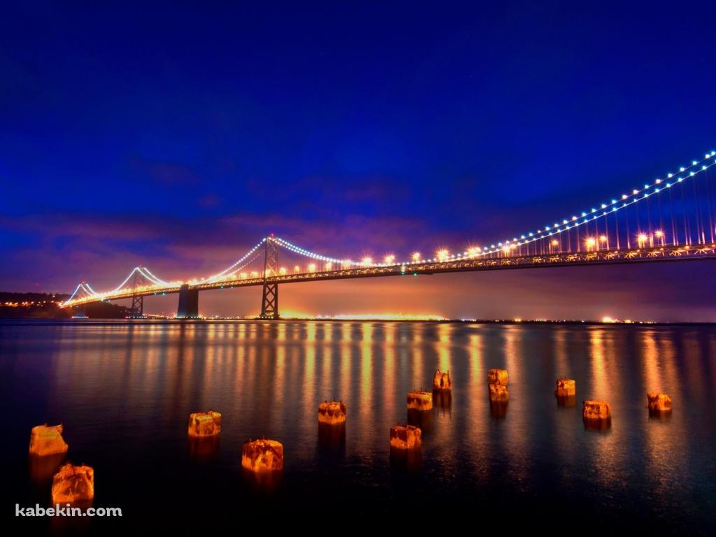 サンフランシスコの大橋の壁紙(1024px x 768px) 高画質 PC・デスクトップ用