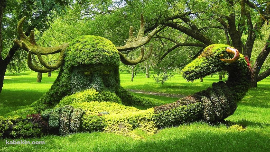 カナダ モントリオール ボタニカル・ガーデンの壁紙(1051px x 591px) 高画質 PC・デスクトップ用