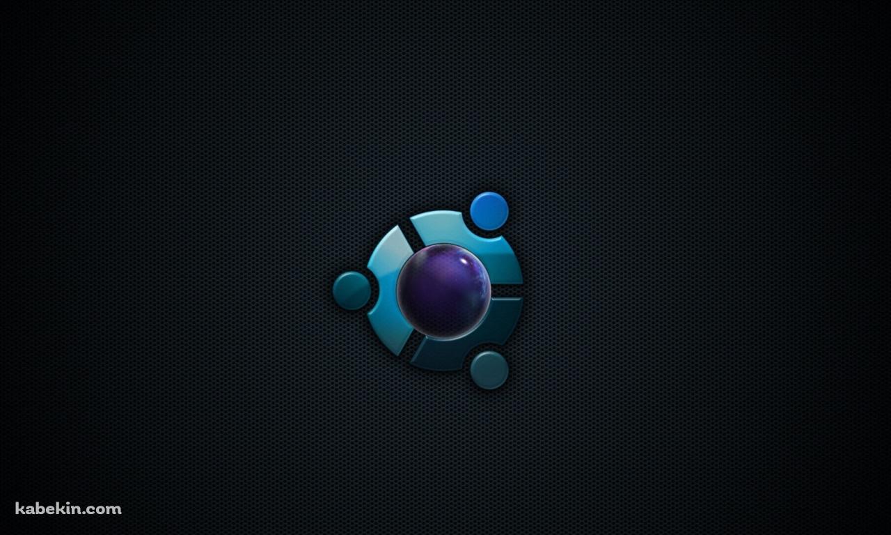 Ubuntu ロゴの壁紙(1280px x 768px) 高画質 PC・デスクトップ用