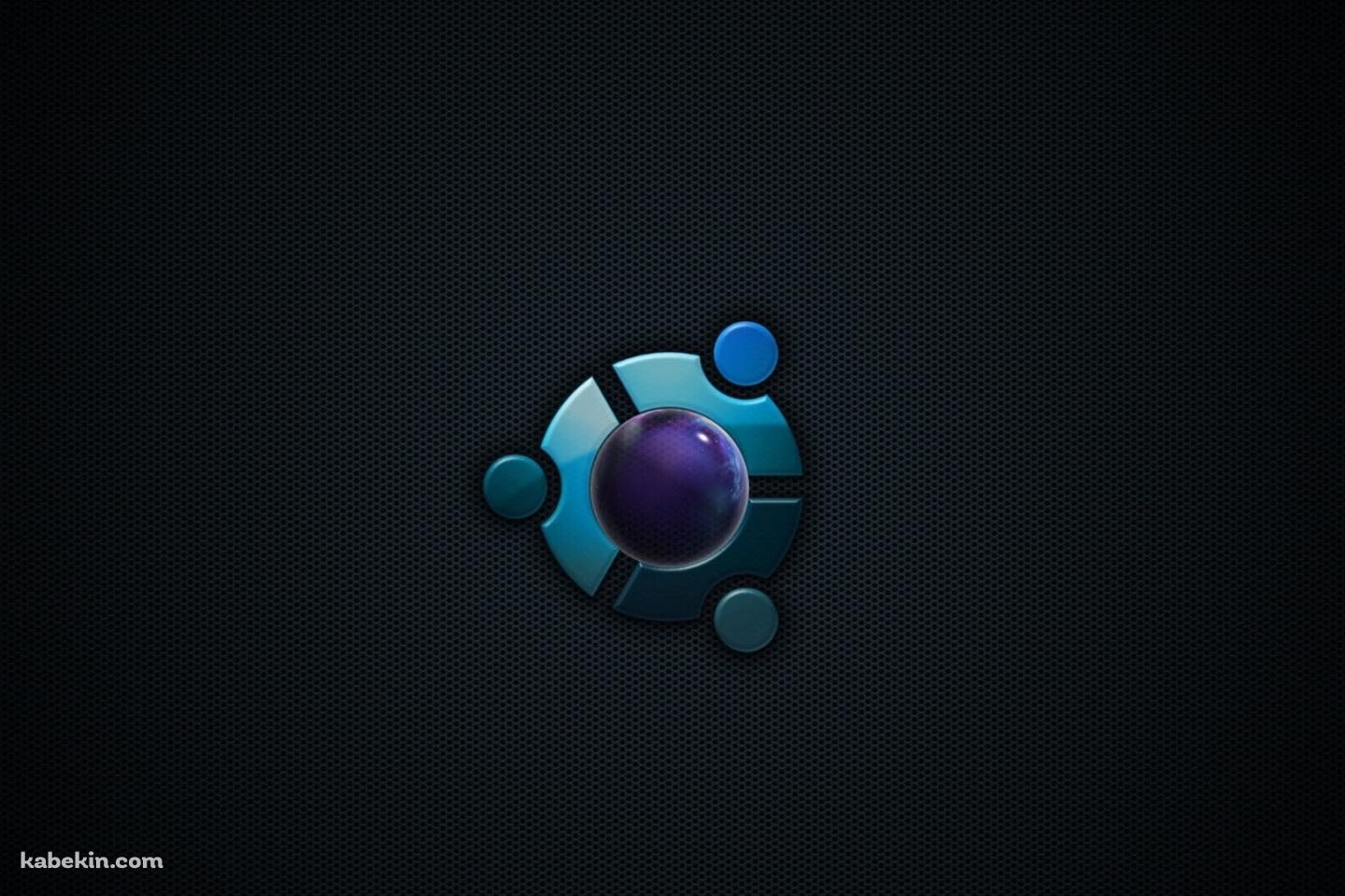 Ubuntu ロゴの壁紙(1440px x 960px) 高画質 PC・デスクトップ用
