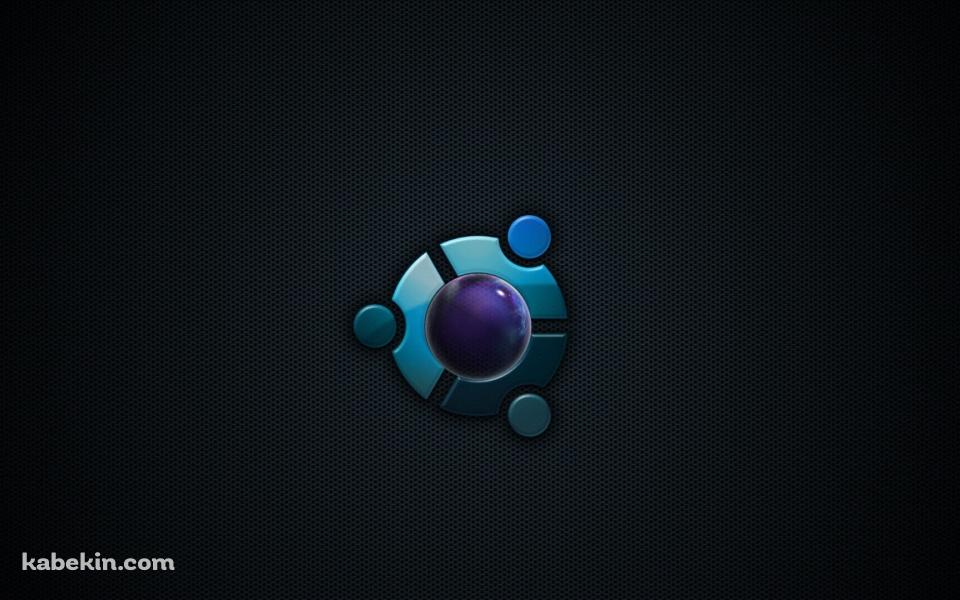 Ubuntu ロゴの壁紙(960px x 600px) 高画質 PC・デスクトップ用