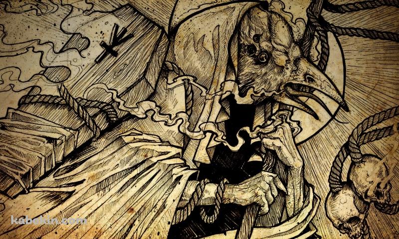 ゴシック スカルの壁紙(800px x 480px) 高画質 PC・デスクトップ用