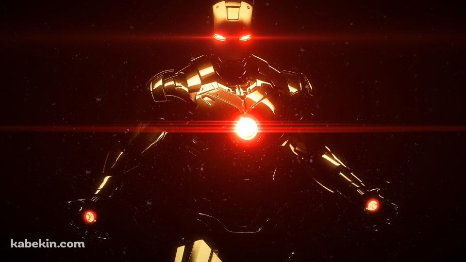 光るアイアンマンの壁紙(960px x 540px) 高画質 PC・デスクトップ用