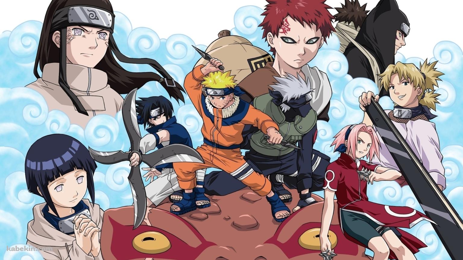 NARUTO ナルト 火影の壁紙(1536px x 864px) 高画質 PC・デスクトップ用