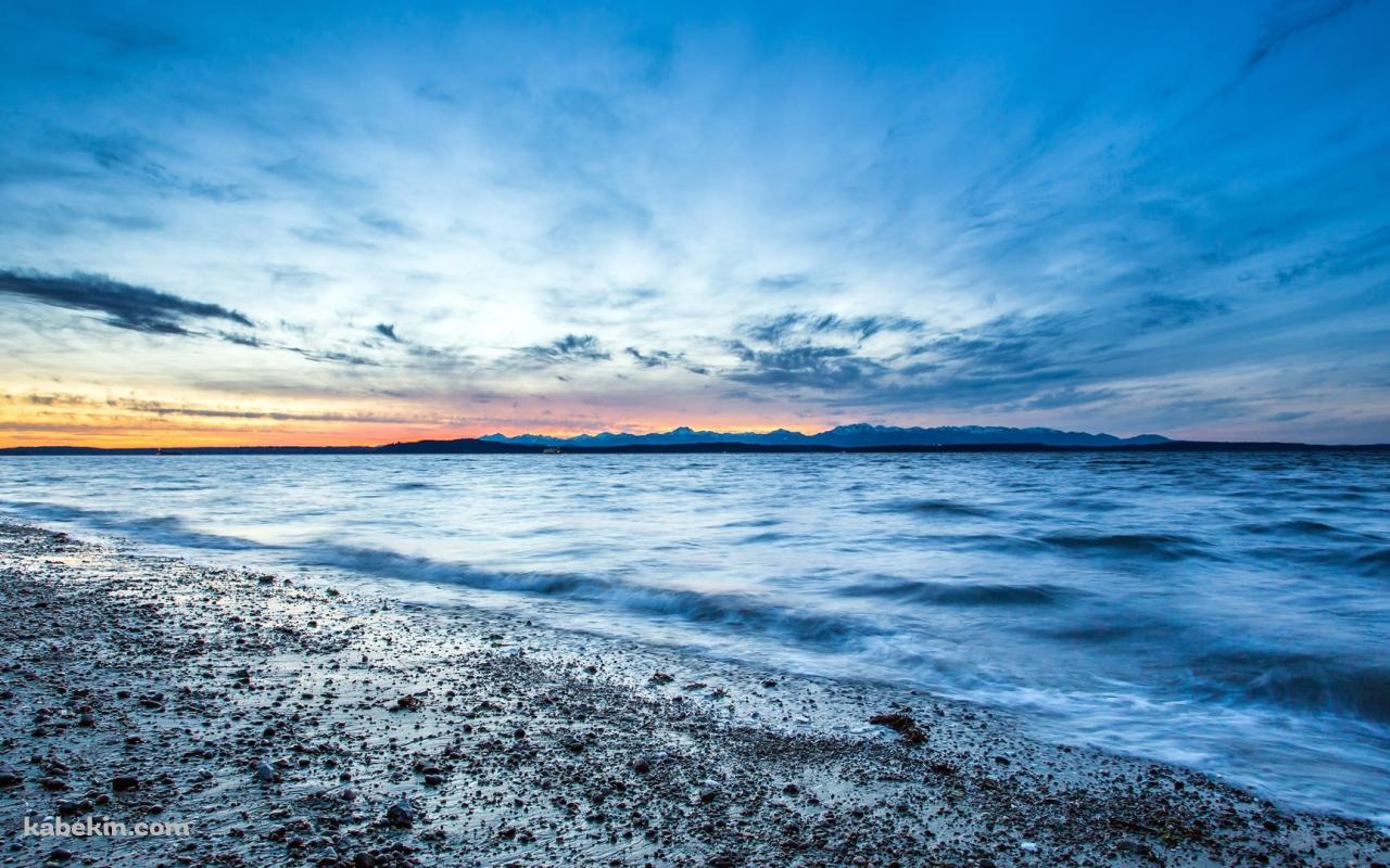 青い潮騒の壁紙(1280px x 800px) 高画質 PC・デスクトップ用