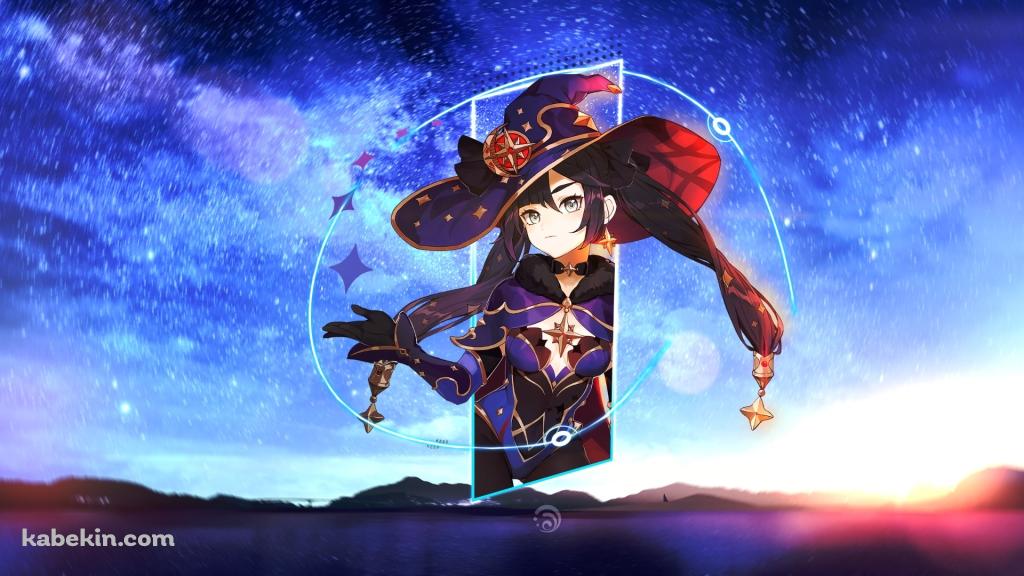 原神 モナの壁紙(1024px x 576px) 高画質 PC・デスクトップ用