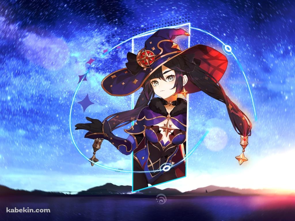 原神 モナの壁紙(1024px x 768px) 高画質 PC・デスクトップ用