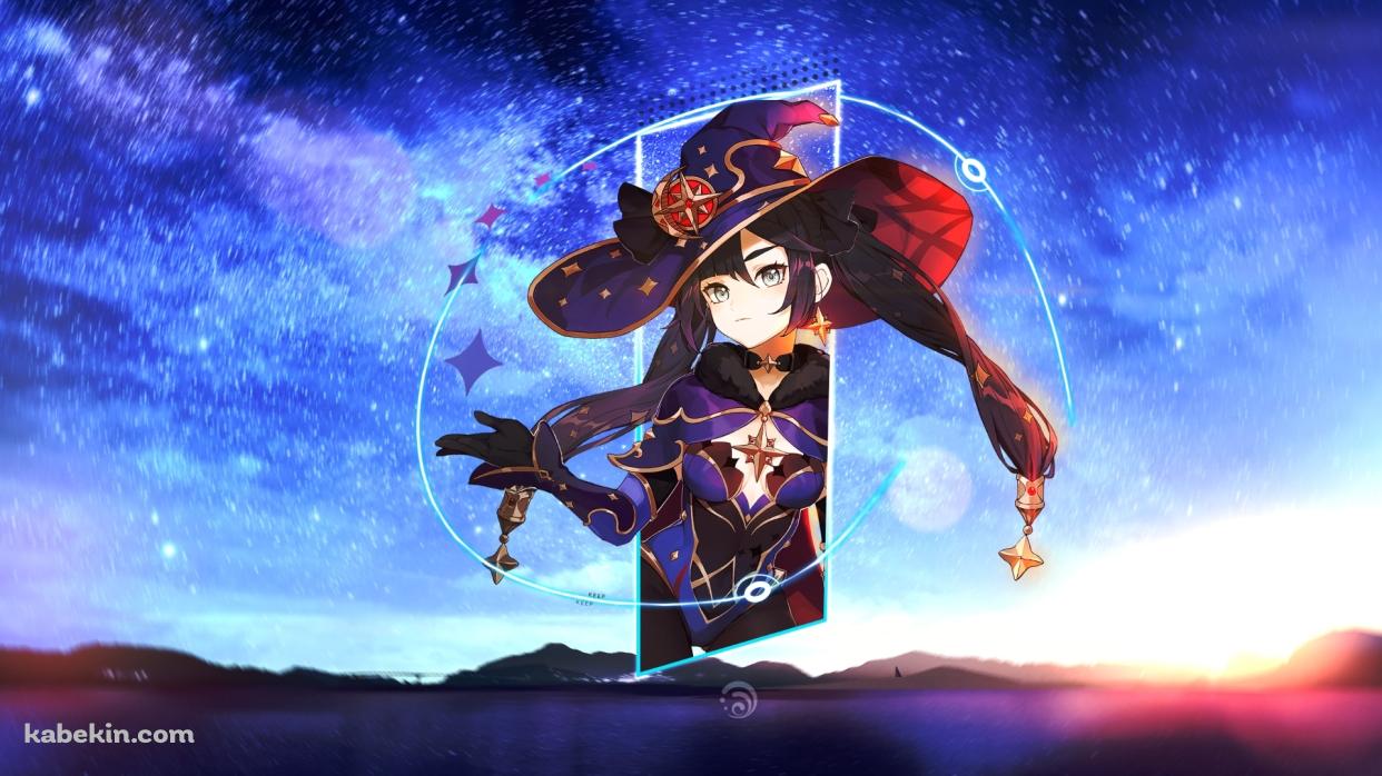 原神 モナの壁紙(1242px x 698px) 高画質 PC・デスクトップ用