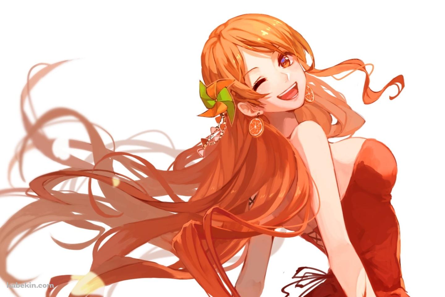 ワンピース かわいいナミの壁紙(1440px x 960px) 高画質 PC・デスクトップ用