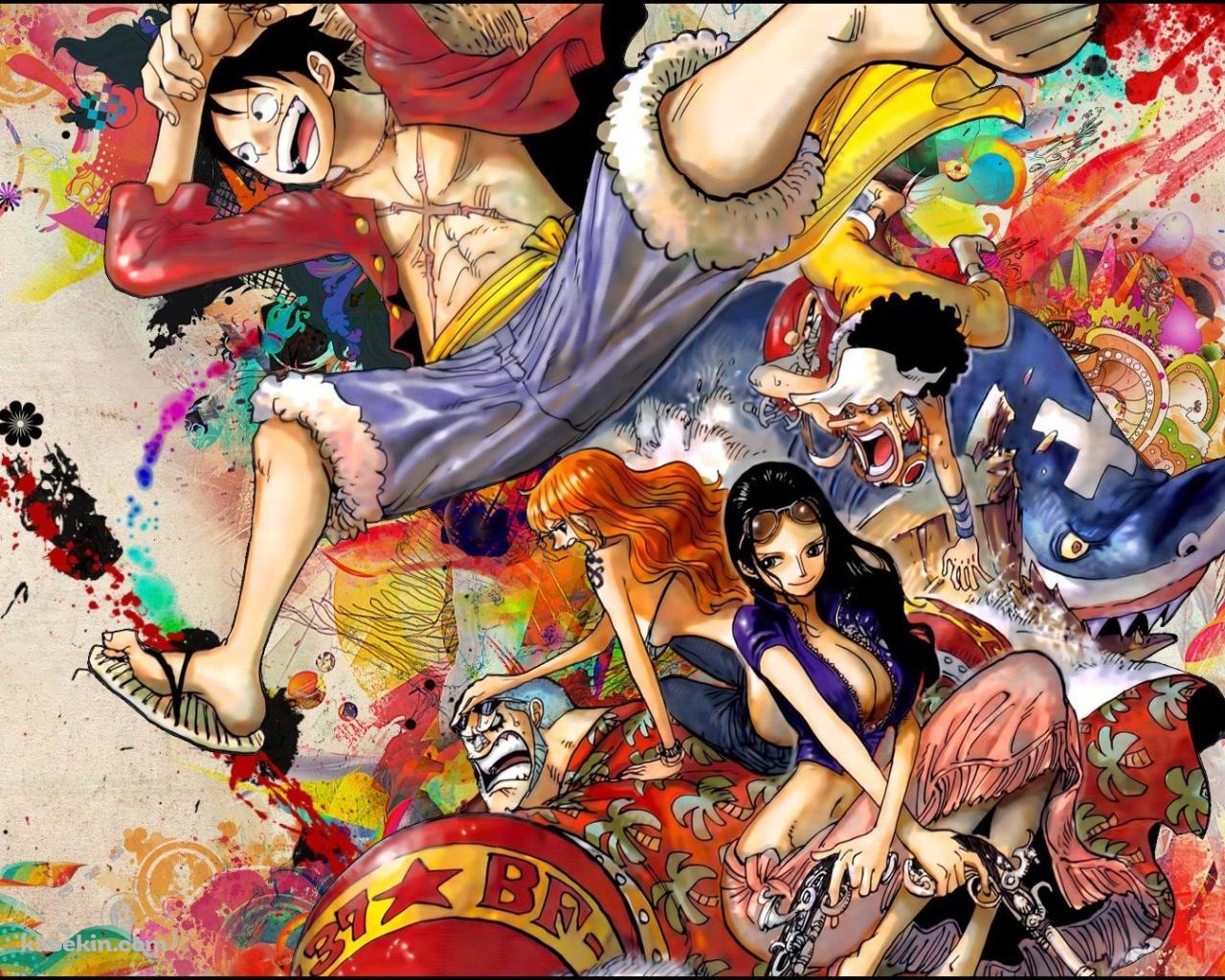 ONE PIECE ワンピース イラストの壁紙(1280px x 1024px) 高画質 PC・デスクトップ用